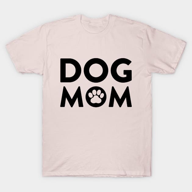 Dog Mom T-Shirt by Tennifer